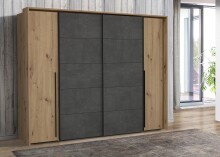Passepartout >Passepartout< in Artisan Eiche - 279,4x214,4x23,8cm (BxHxT)