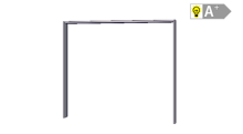 Passepartout >PASSEPARTOUTS< in Schlammeiche - 230,9x215,1x23,8cm (BxHxT)