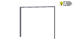 Passepartout >PASSEPARTOUTS< in Schlammeiche - 230,9x215,1x23,8cm (BxHxT)