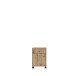 Rollcontainer >Tempra 2< Schublade, Tür, Artisan Eiche Dekor - 38,6x54,2x42cm (BxHxT)