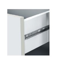Bett-Set >ENZO< (4-teilig) in Nodi Eiche Dekor / weiss - 246x60x206 (BxHxT)