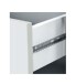 Bett-Set >ENZO< (4-teilig) in Nodi Eiche Dekor / weiss - 246x60x206 (BxHxT)