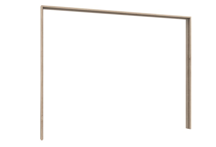Passepartout >Budapest< in Hickory-oak Nachbildung - 228x213x12cm (BxHxT)