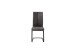 Freischwinger >HUDSON< (4er-Set) mit Griff, Bezug anthrazit - 43x103x60 (BxHxT)