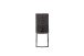 Freischwinger >HUDSON< (4er-Set) mit Griff, Bezug anthrazit - 43x103x60 (BxHxT)