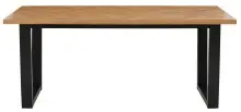 Esstisch >Hermine< in Natur, MDF - 180x76x90cm (BxHxT)