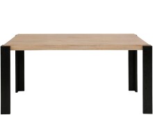 Esstisch >Olette< in Natur, MDF - 160x76x90cm (BxHxT)