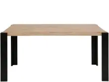 Esstisch >Olette< in Natur, MDF - 160x76x90cm (BxHxT)