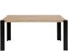 Esstisch >Olette< in Natur, MDF - 160x76x90cm (BxHxT)