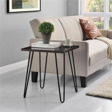 Beistelltisch >Sone< in Espresso - 49x55x49cm (BxHxT)