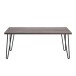 Couchtisch >Sone< in Grau - 105x45x49cm (BxHxT)