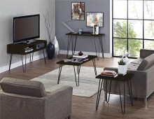 Wohnzimmertisch >Sone< in Braun - 105x45x49cm (BxHxT)
