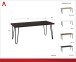 Wohnzimmertisch >Sone< in Braun - 105x45x49cm (BxHxT)