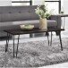 Wohnzimmertisch >Sone< in Braun - 105x45x49cm (BxHxT)