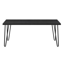 Couchtisch >Sone< in Schwarz - 105x45x49cm (BxHxT)