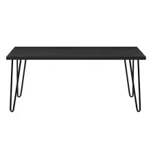 Couchtisch >Sone< in Schwarz - 105x45x49cm (BxHxT)