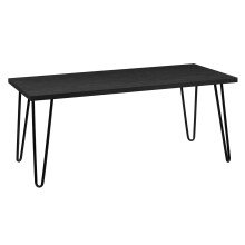 Couchtisch >Sone< in Schwarz - 105x45x49cm (BxHxT)