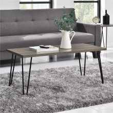 Wohnzimmertisch >Sone< in Eiche - 105x45x49cm (BxHxT)