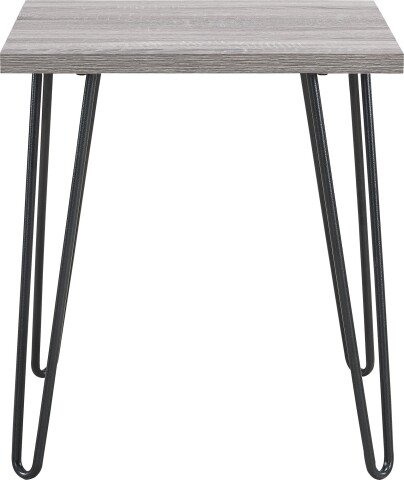 Beistelltisch >Sone< in Grau - 49x55x49cm (BxHxT)