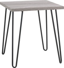 Beistelltisch >Sone< in Grau - 49x55x49cm (BxHxT)