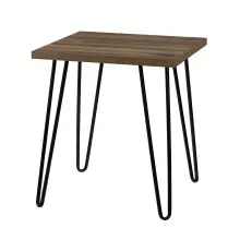Wohnzimmertisch >Sone< in Walnuss - 49x55x49cm (BxHxT)
