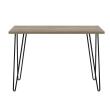 Schreibtisch >Sone< in Braun - 100x67x49 (BxHxT)