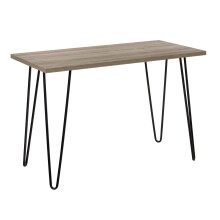 Schreibtisch >Sone< in Braun - 100x67x49 (BxHxT)