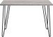 Arbeitstisch >Sone< in Grau - 100x67x49 (BxHxT)