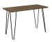 Schreibtisch >Sone< in Braun - 100x68x49 (BxHxT)
