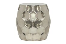 Beistelltisch >Osmund< in Grau, Metall - 46x46x46cm (BxHxT)