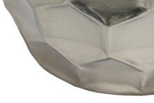 Beistelltisch >Osmund< in Grau, Metall - 46x46x46cm (BxHxT)