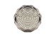 Beistelltisch >Osmund< in Grau, Metall - 46x46x46cm (BxHxT)
