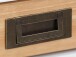 Schreibtisch >Alrik< in Weiß, MDF - 100x75x50cm (BxHxT)