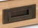 Schreibtisch >Alrik< in Weiß, MDF - 100x75x50cm (BxHxT)