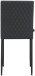 Küchenstuhl >Saerik< (2er-Set) in Schwarz, PU - 44x88x51cm (BxHxT)