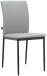 Polsterstuhl >Saerik< (2er-Set) in Grau, PU - 44x88x51cm (BxHxT)