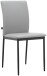 Polsterstuhl >Saerik< (2er-Set) in Grau, PU - 44x88x51cm (BxHxT)