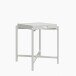 Beistelltisch >Barbro< in Weiß - 43x51x43 (BxHxT)