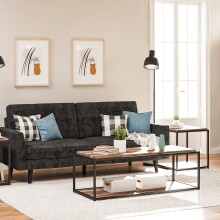 Couchtisch >Ulva< in Braun - 125x45x52cm (BxHxT)