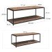 Couchtisch >Ulva< in Braun - 125x45x52cm (BxHxT)