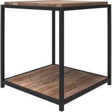 Beistelltisch >Ulva< in Braun - 51x55x52 (BxHxT)