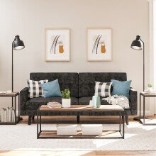 Beistelltisch >Ulva< in Braun - 51x55x52 (BxHxT)