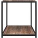 Beistelltisch >Ulva< in Braun - 51x55x52 (BxHxT)