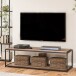TV-Board >Ulva< in Braun - 152x45x52 (BxHxT)