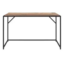 Schreibtisch >Ulva< in Braun - 123x74x51 (BxHxT)
