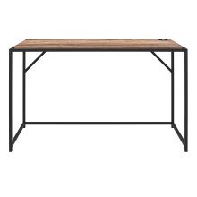 Schreibtisch >Ulva< in Braun - 123x74x51 (BxHxT)