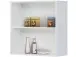 Hängeschrank >Eystein< in Weiß, Kiefer/MDF - 65x28x65cm (BxHxT)