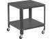 Couchtisch >Dagfinn< in Schwarz, Metall - 46x48x46cm (BxHxT)
