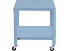 Beistelltisch >Dagfinn< in Blau, Metall -...