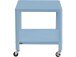 Beistelltisch >Dagfinn< in Blau, Metall - 46x48x46cm (BxHxT)